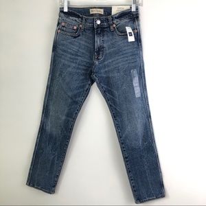 Gap 1969 High Rise Slim Straight Stretch Jeans